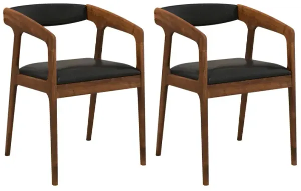 Upholstered Armchairs Set of 2 with Cozy Backrest and Padded Seat Cushion