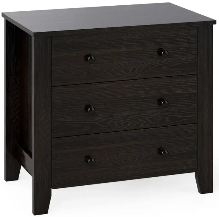 3-Drawer Dresser Wide Chest of Drawers Modern Large Nightstand Closet Storage Organizer