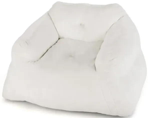 Bean Bag Chair Plush Lazy Sofa with Ultra-soft Velvet Cover