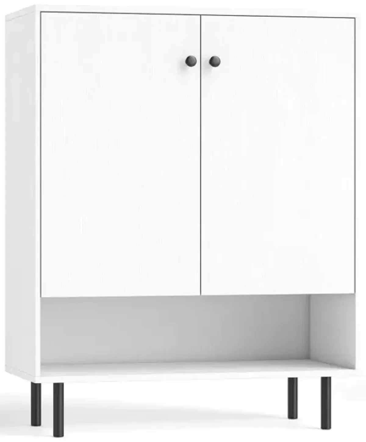 2-Door Sideboard Buffet Cabinet Kitchen with Adjustable Shelf