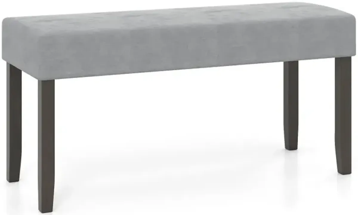 Upholstered Entryway Bench for End of Bed with Padded Seat