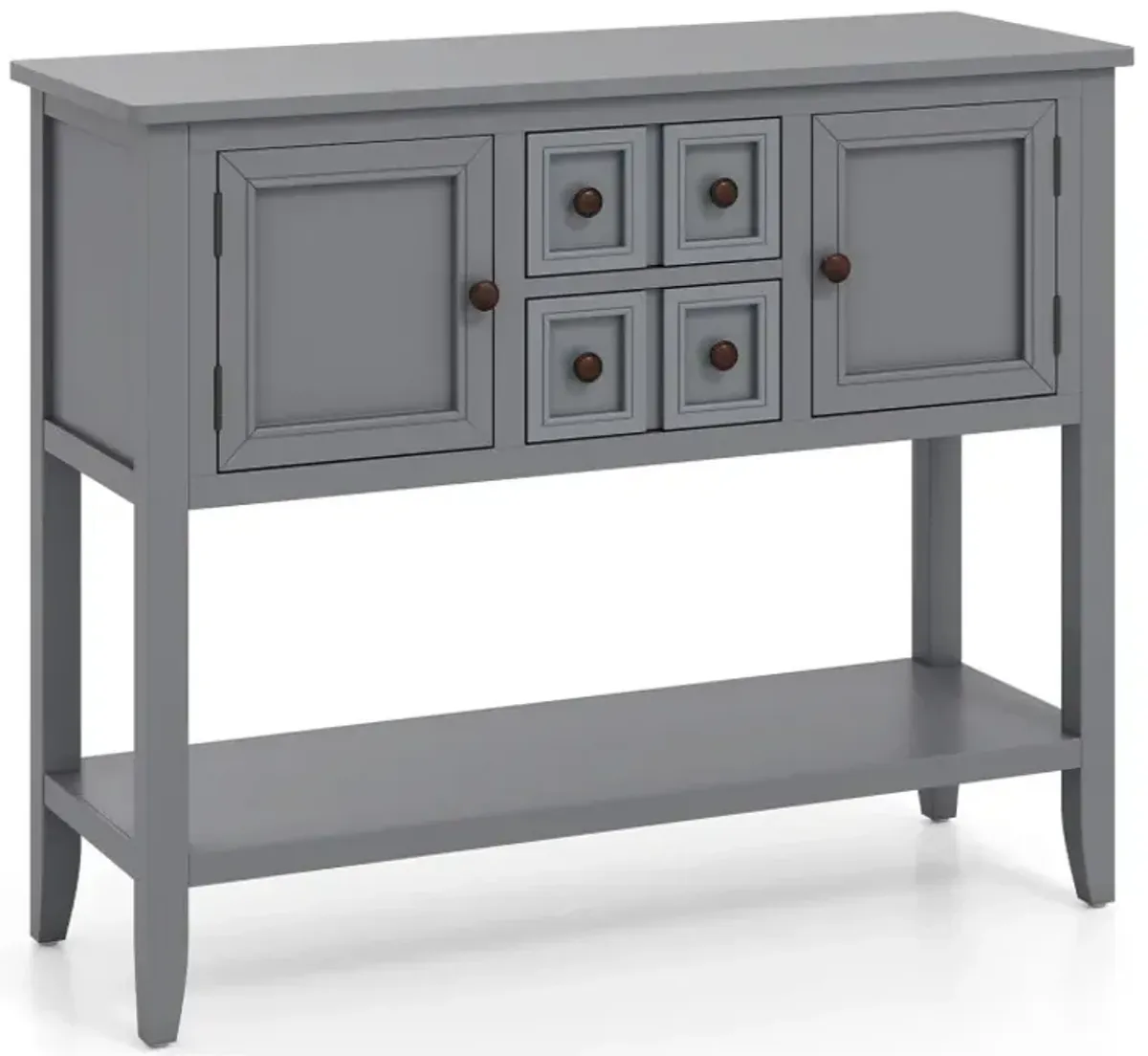 Buffet Sideboard Cabinet with 2 Doors and 2 Drawers