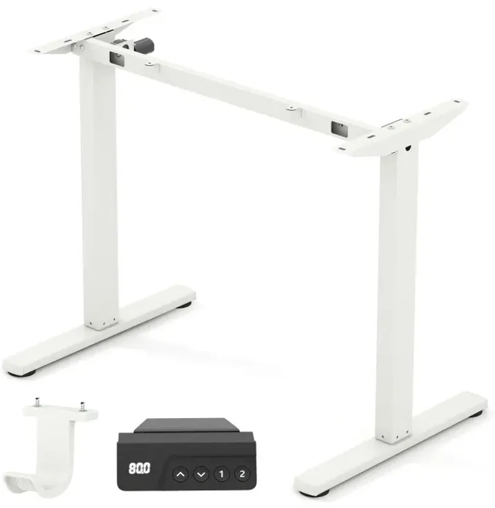 Electric Standing Desk Frame Height Adjustable Computer Desk Base with LED Display