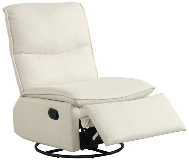 360° Swivel Rocking Chair with Cushioned Back for Living Room