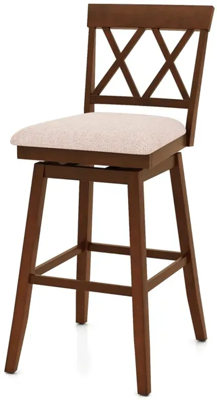 24/29 Inch Counter Height Barstools with Backrest and Upholstered Seat Cushion for Kitchen Dining Room