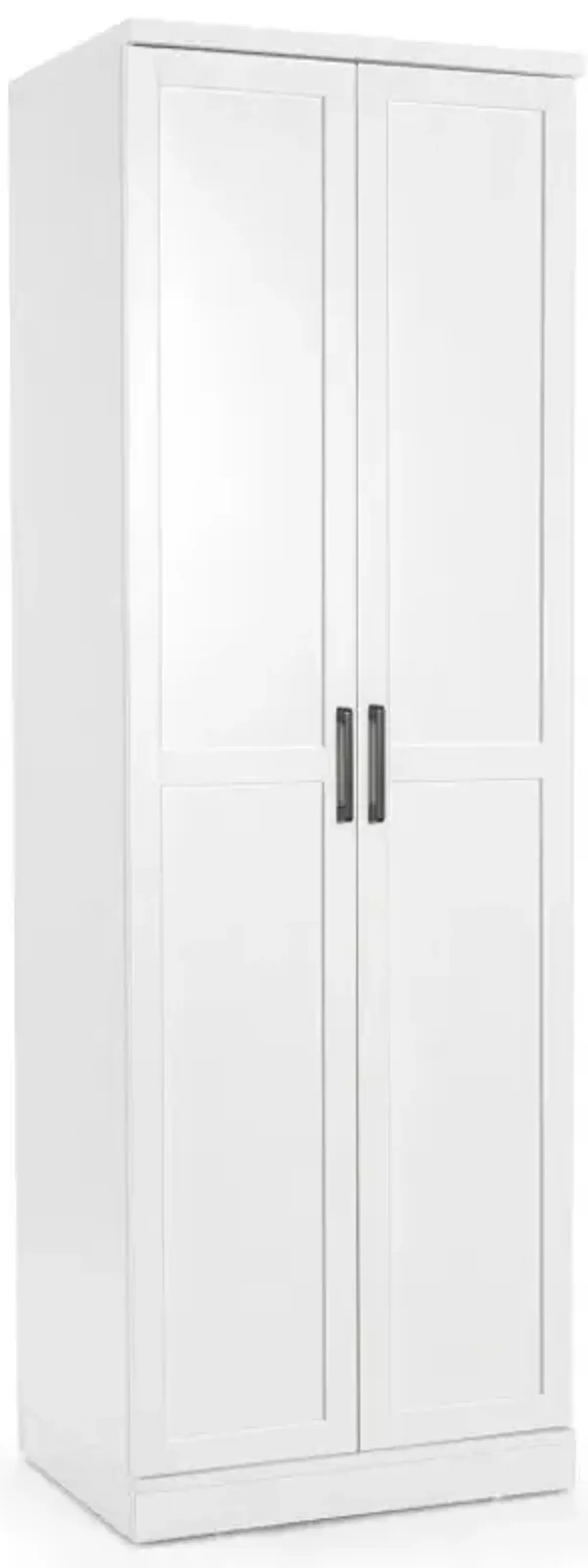 70 Inch Freestanding Storage Cabinet with 2 Doors and 5 Shelves
