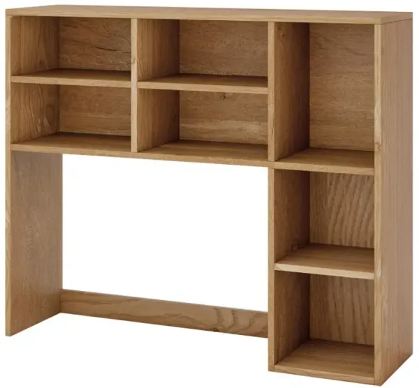 Desktop Bookshelf with 7 Open Cubbies and 3 Adjustable Shelves