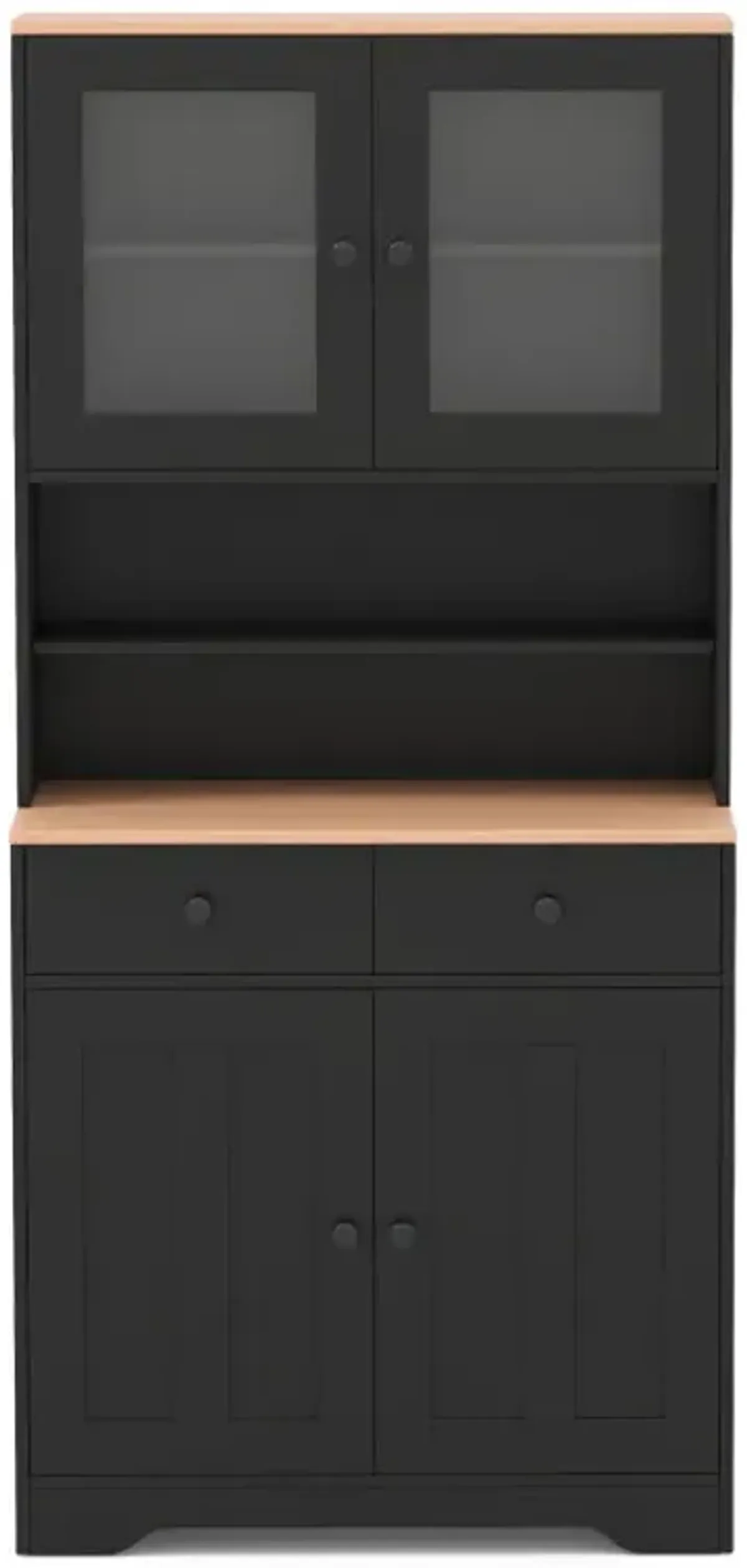 Pantry Cabinet with 2 Removable Shelves