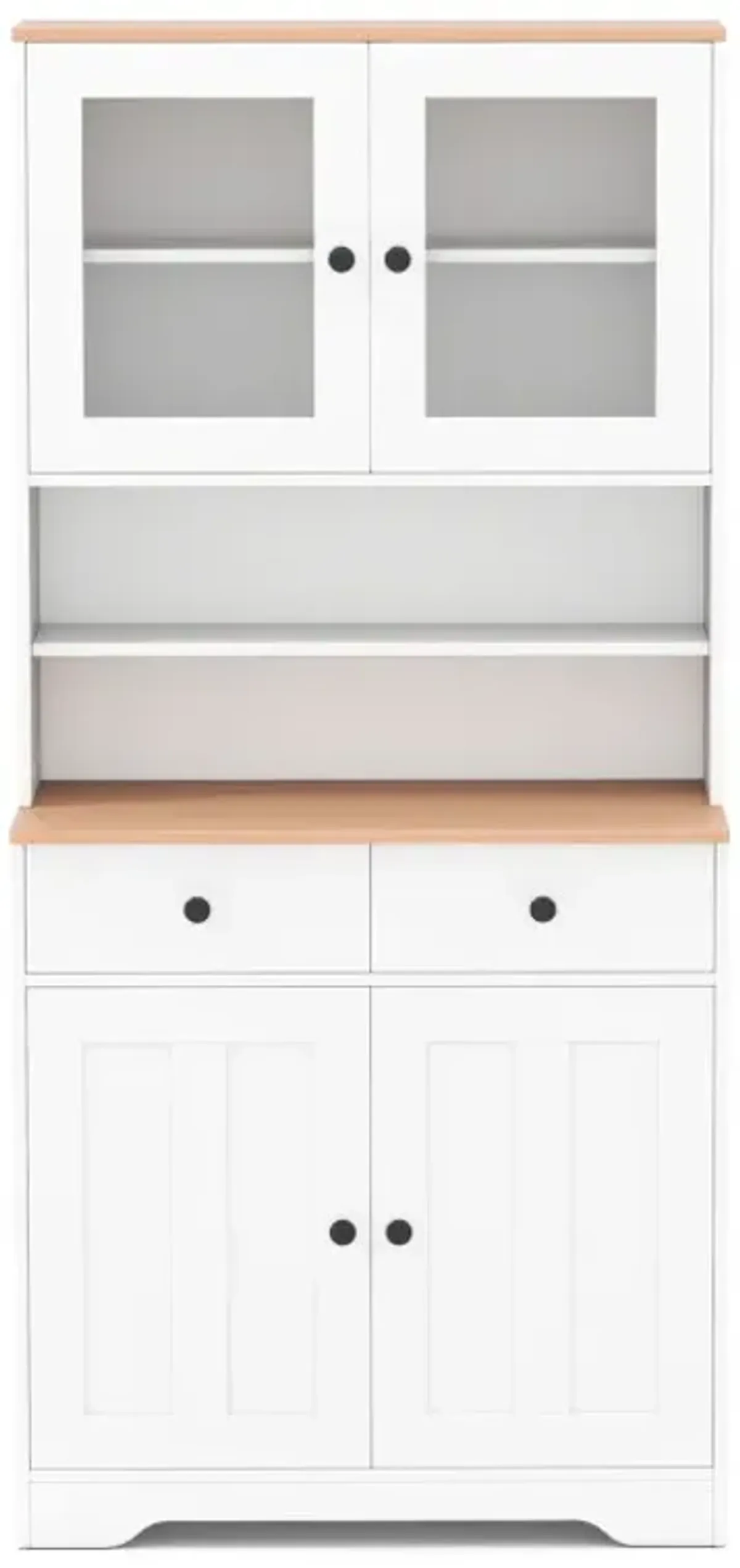 Pantry Cabinet with 2 Removable Shelves