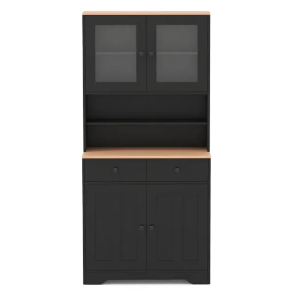 Pantry Cabinet with 2 Removable Shelves