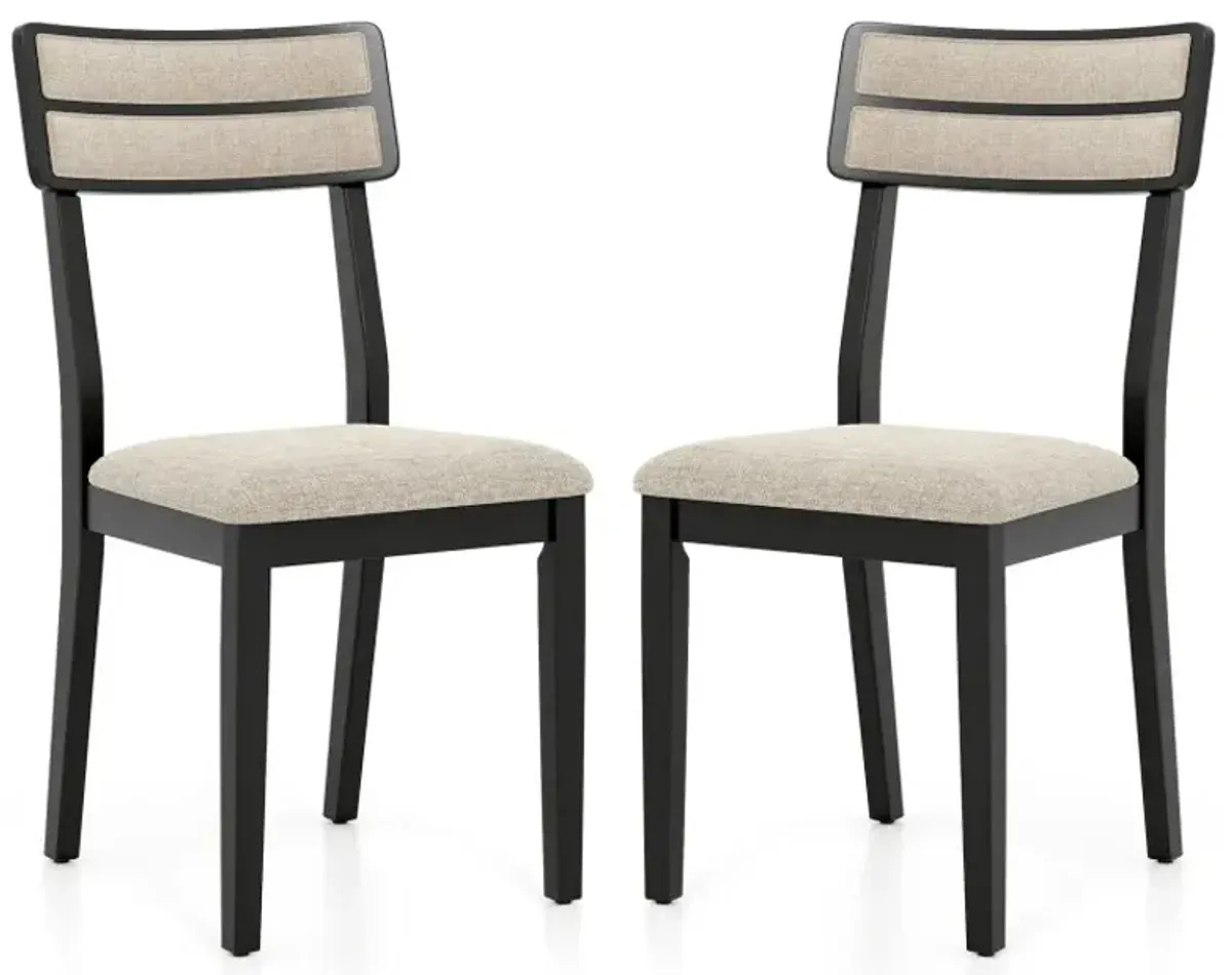 Modern Dining Chairs Set of 2 with Tilt Backrest for Dining Room