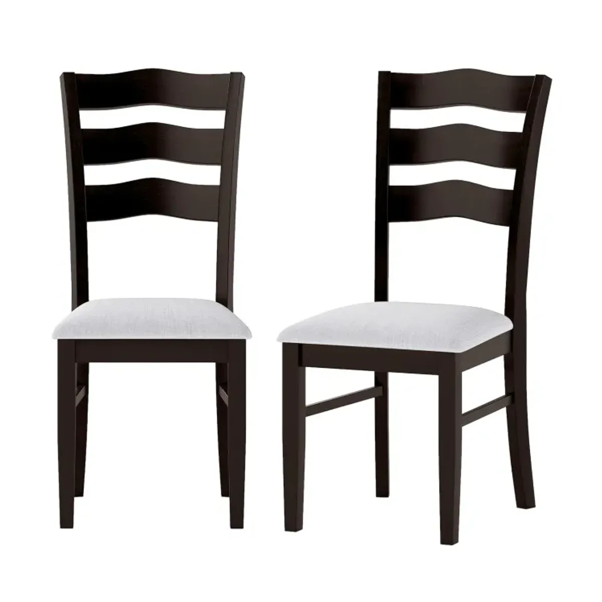 Farmhouse Dining Chairs Set of 2 Modern Kitchen Chairs with Elegant Hollowed backrest