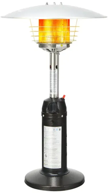 13000 BTU Portable Tabletop Propane Patio Standing Heater