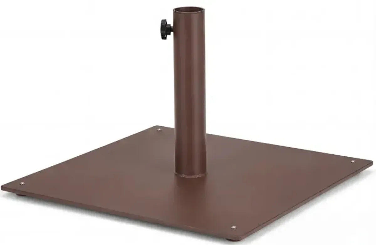 20 Inches Patio Umbrella Base Stand with 4 Adjustable Footpads