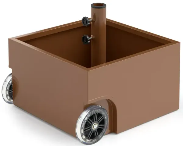 150 Pounds Patio Umbrella Base Stand Wheels Planter Outdoor