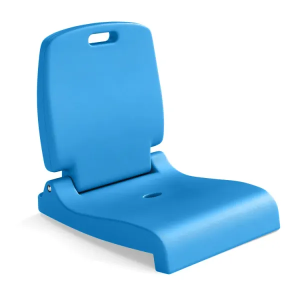 Foldable Outdoor Pool Chair with Handle and Back Support