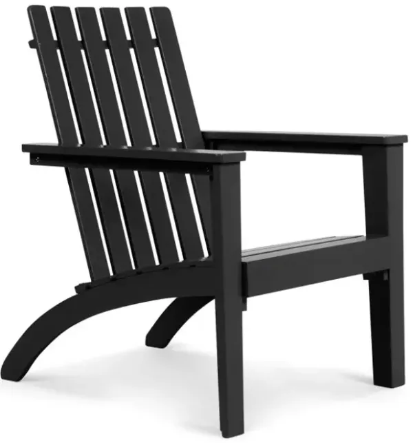 Outdoor Patio Acacia Wood Adirondack Lounge Armchair