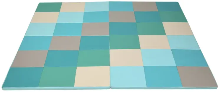 58 Inch Toddler Folding Activity Floor Mat Foam Baby Play Mat