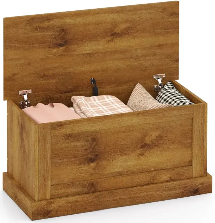 Large Storage Chest with Safety Metal Hinge