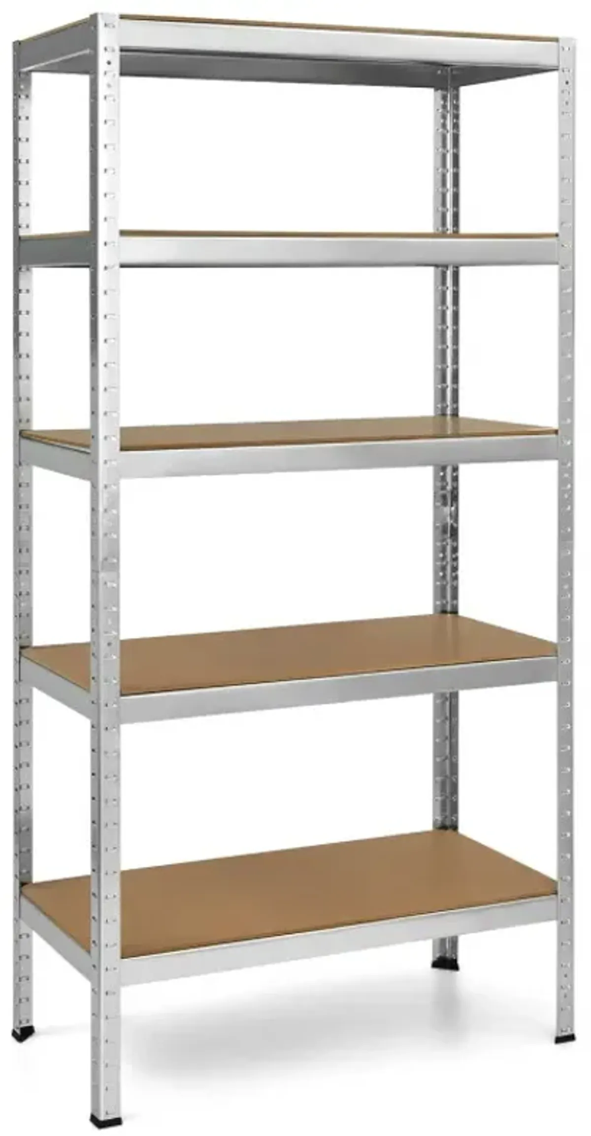 71 inch Heavy Duty Steel Adjustable 5 Level Storage Shelves