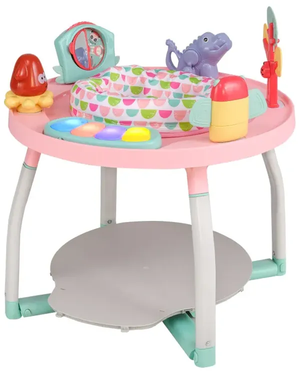 5-in-1 Baby Activity Center Interactive Bounce Seat with Removable Toys