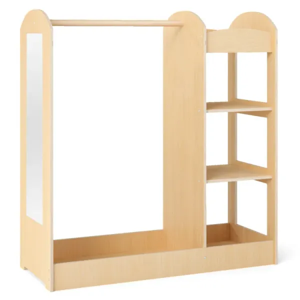 Kids Dress Up Storage with Mirror
