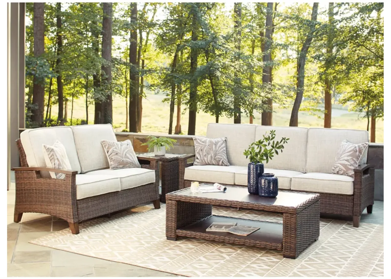 4 Piece Outdoor Set