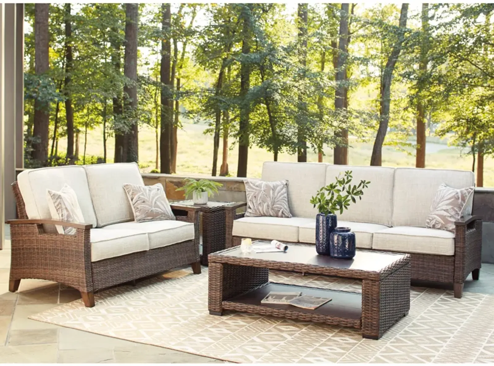 4 Piece Outdoor Set