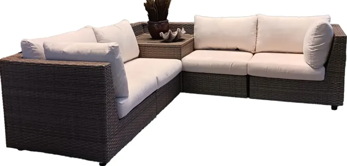 5 Piece Outdoor Sectional