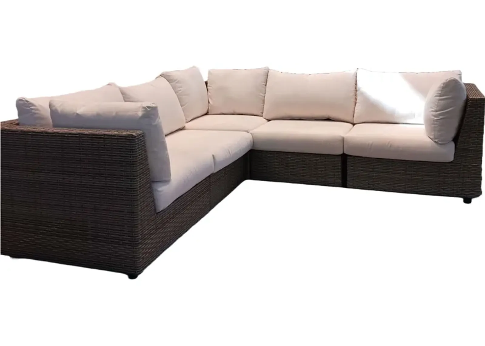 5 Piece Outdoor Sectional