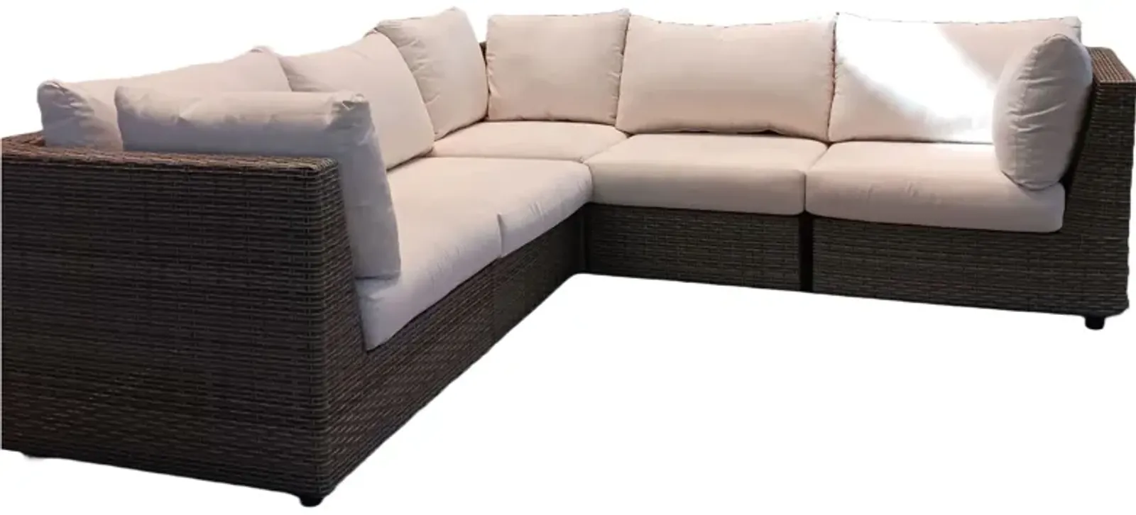 5 Piece Outdoor Sectional