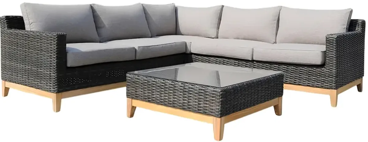 Manhattan 3 Piece Outdoor Sectional