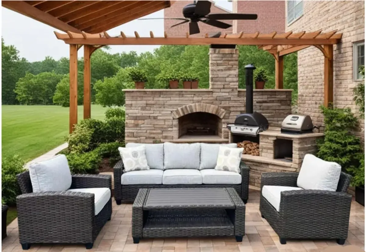 Cenels Island 4 Piece Outdoor Set