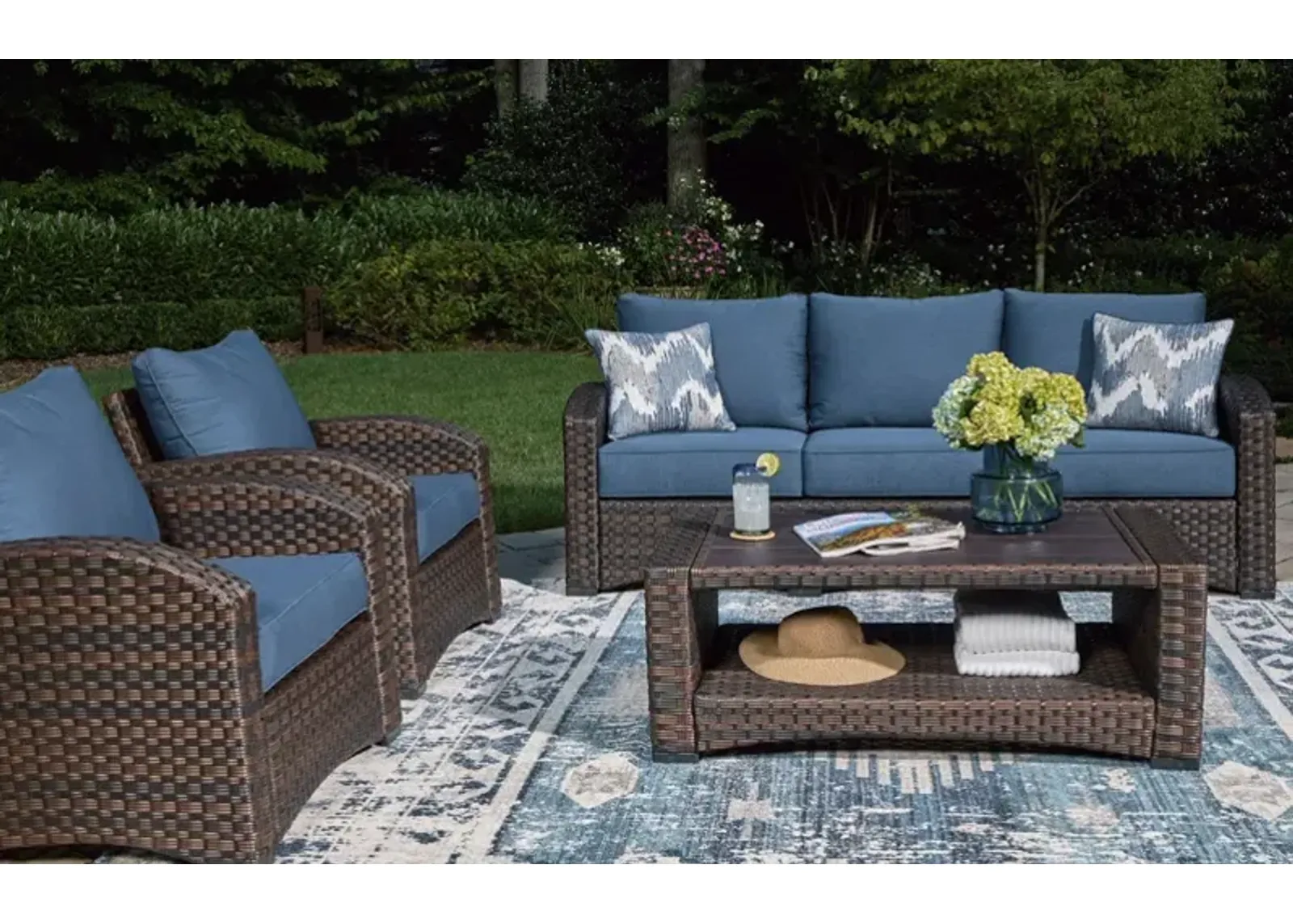 4 Piece Outdoor Set