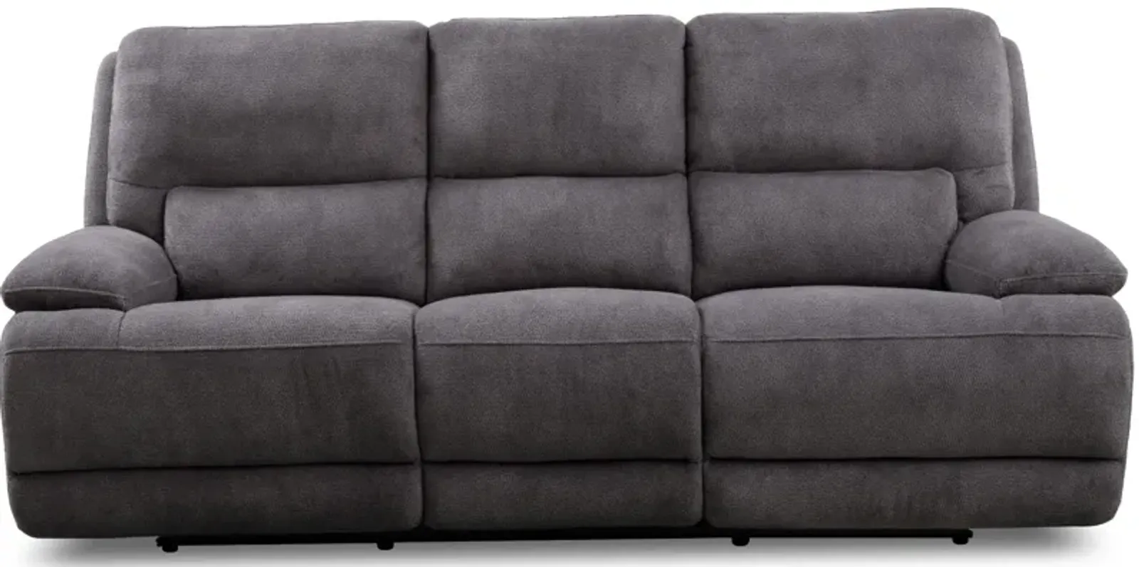 Power Reclining Sofa With Power Headrest