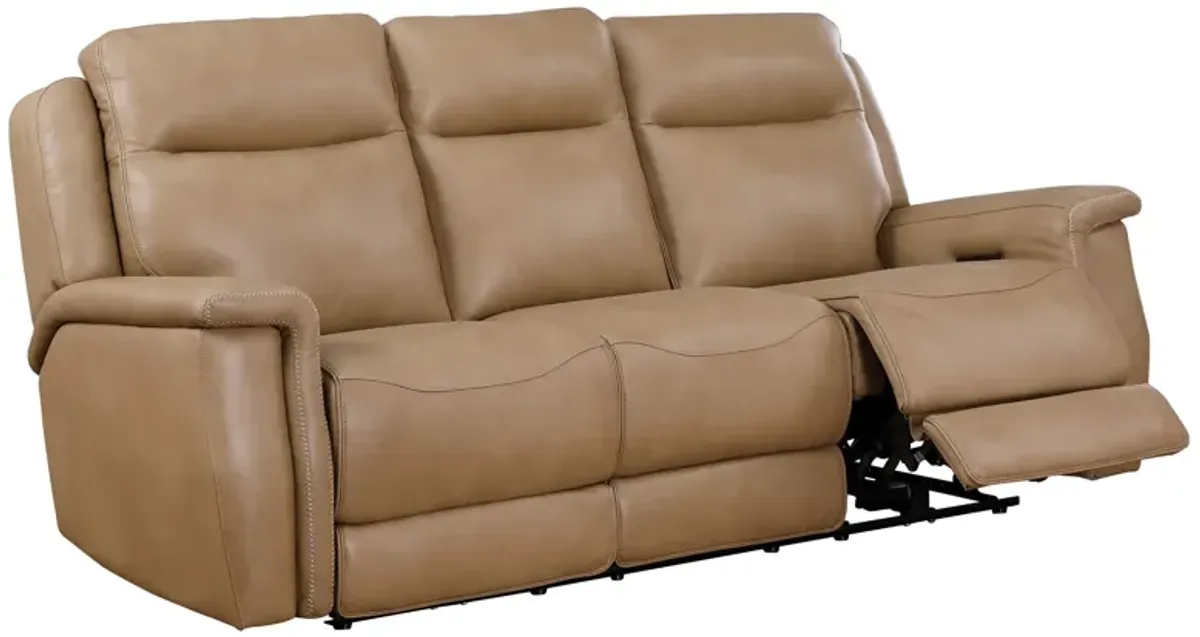 Power Reclining Sofa With Power Headrest