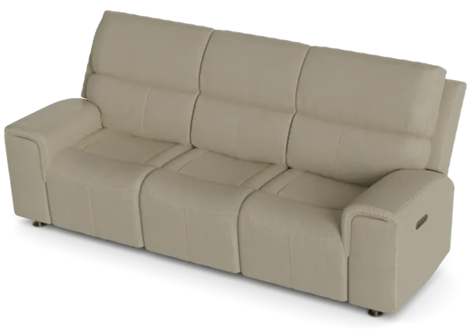 Power Reclining Sofa With Power Headrest