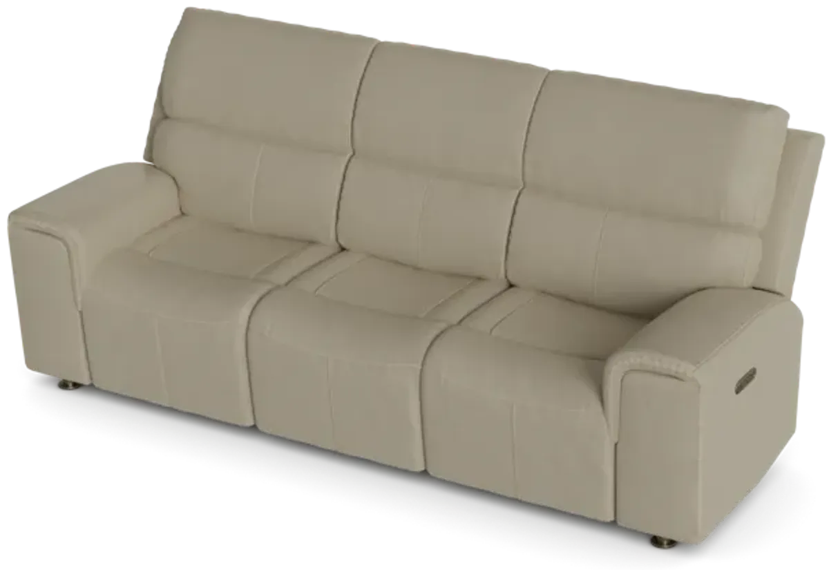 Power Reclining Sofa With Power Headrest