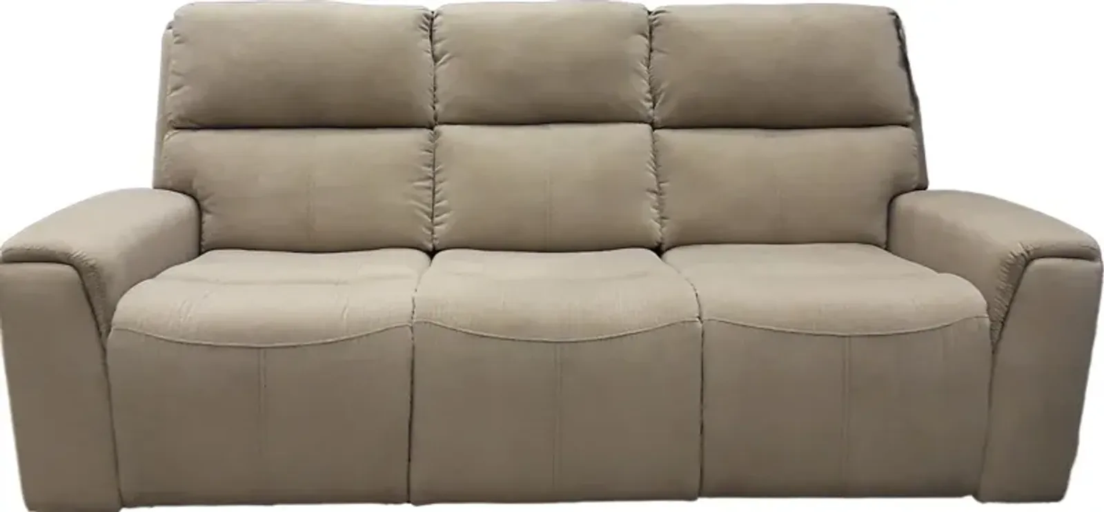 Power Reclining Sofa With Power Headrest