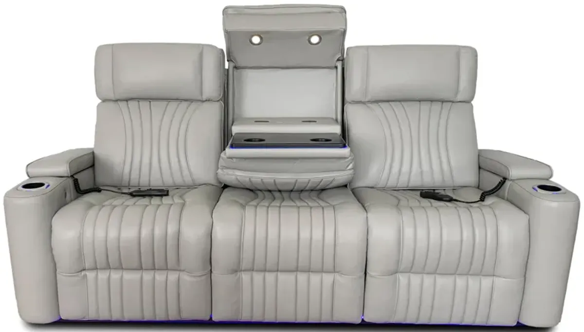 Power Reclining Massage Sofa