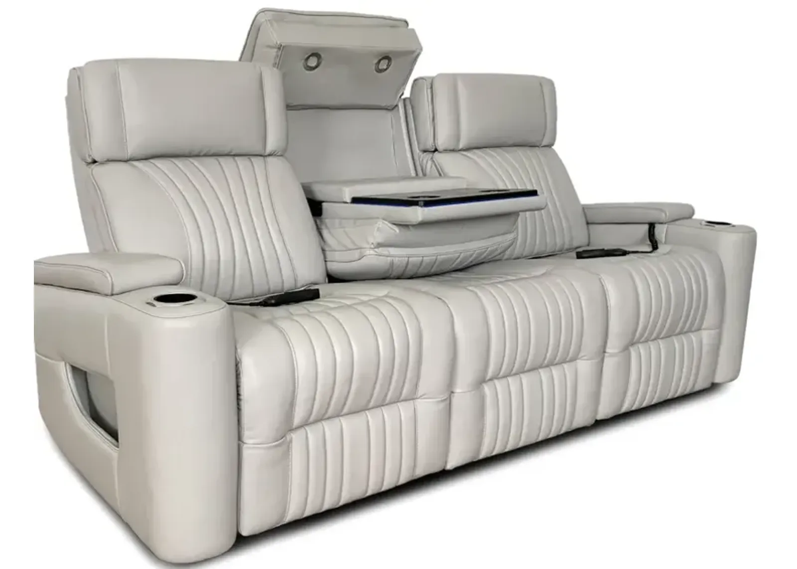 Power Reclining Massage Sofa