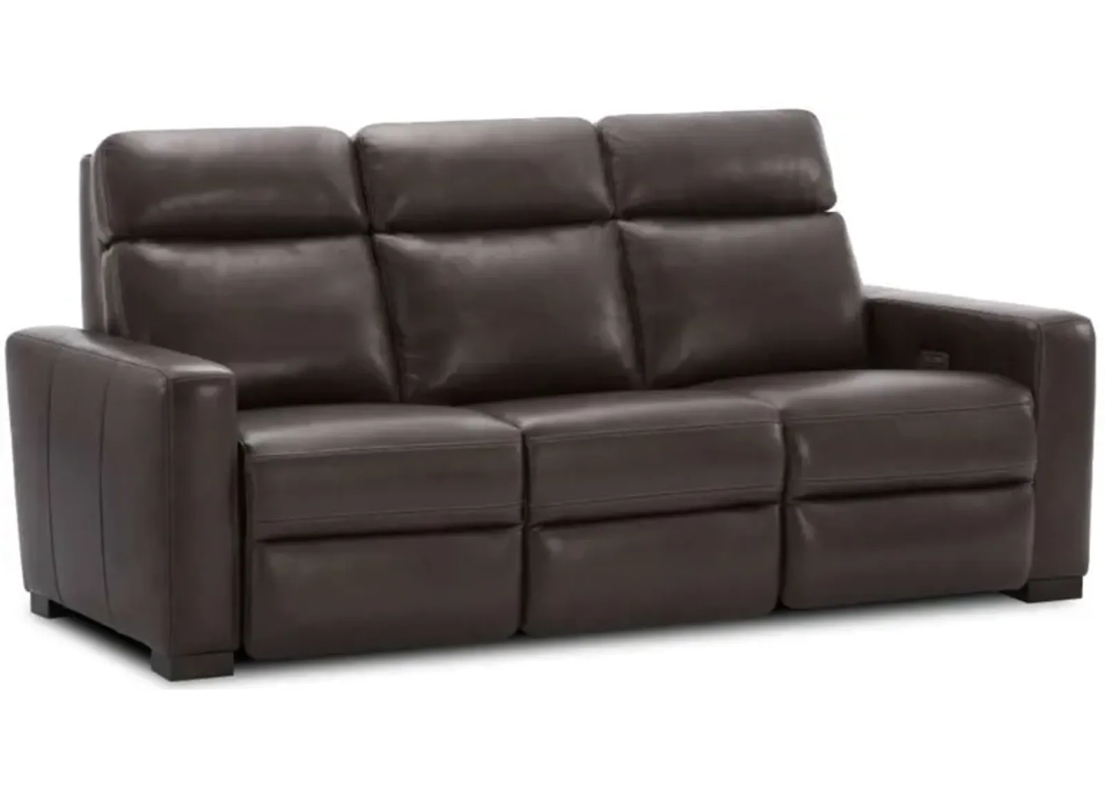 Power Reclining Sofa With Power Headrest