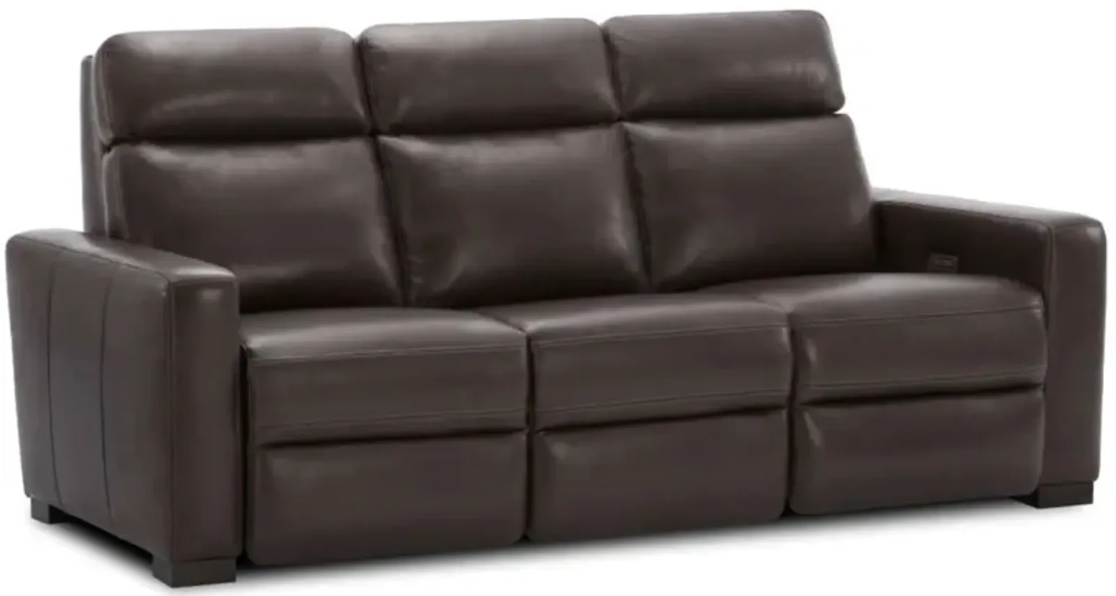 Power Reclining Sofa With Power Headrest