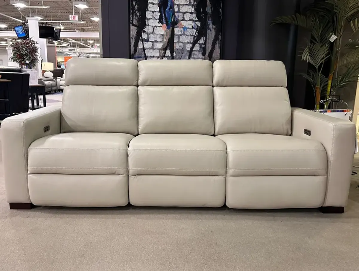 Power Reclining Sofa With Power Headrest