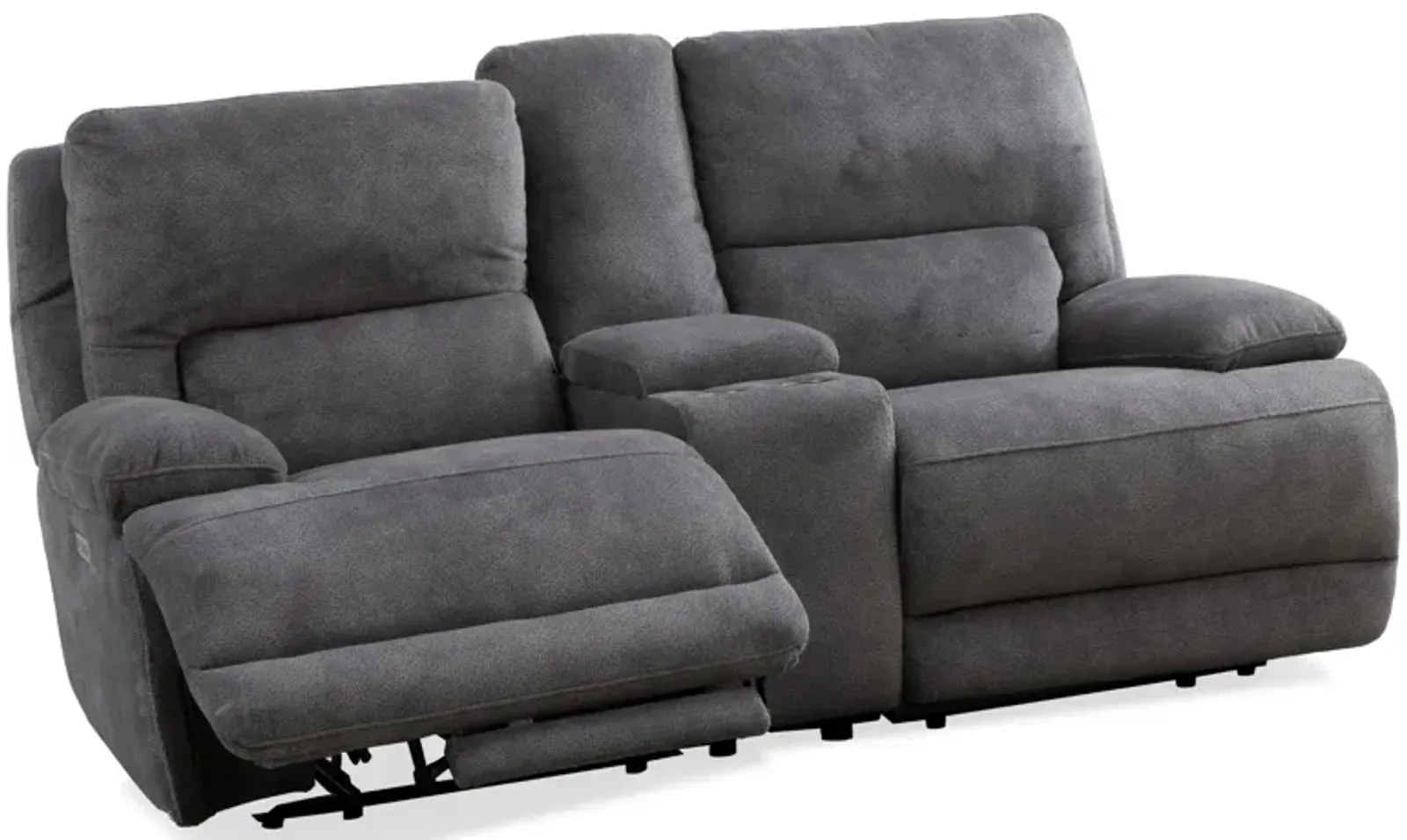 Power Reclining Loveseat With Power Headrest