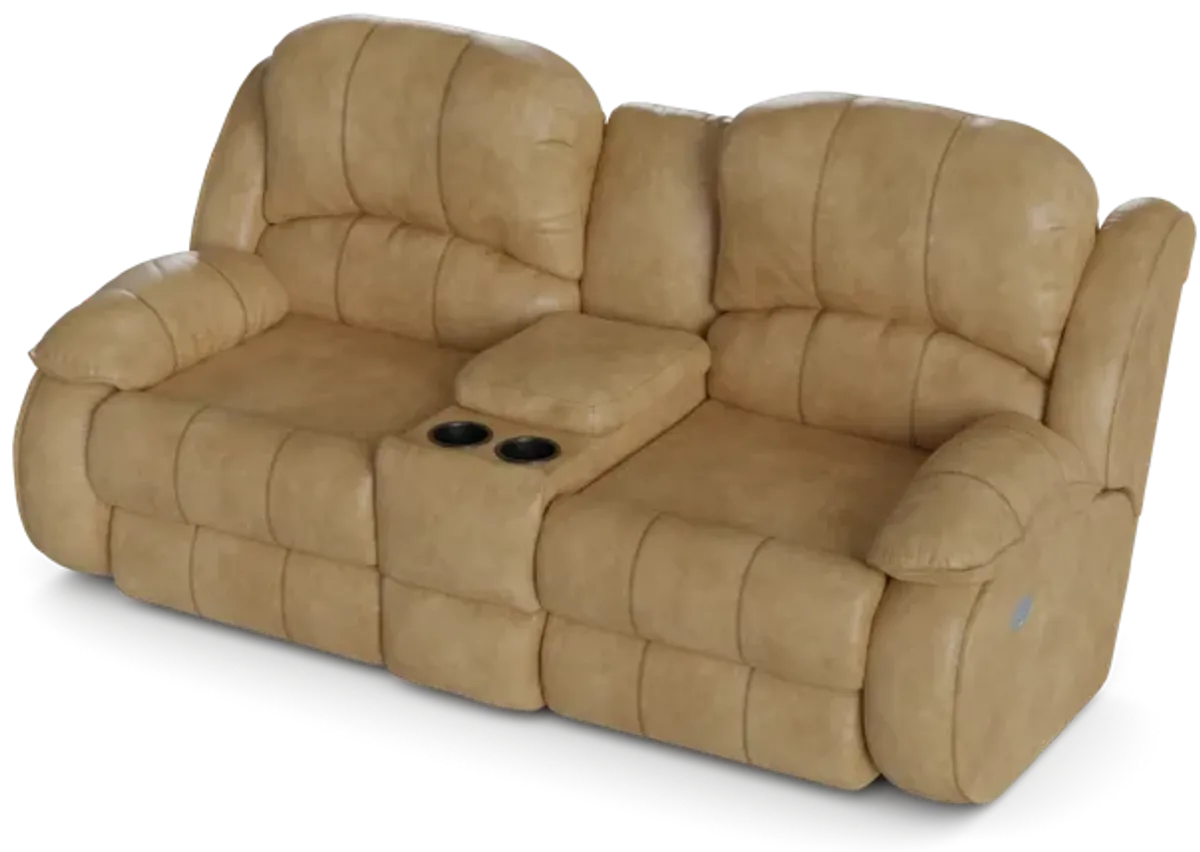 Power Reclining Loveseat With Power Headrest