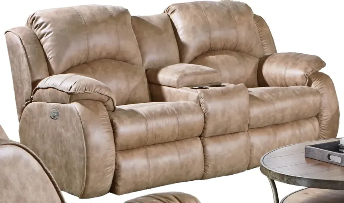 Power Reclining Loveseat With Power Headrest