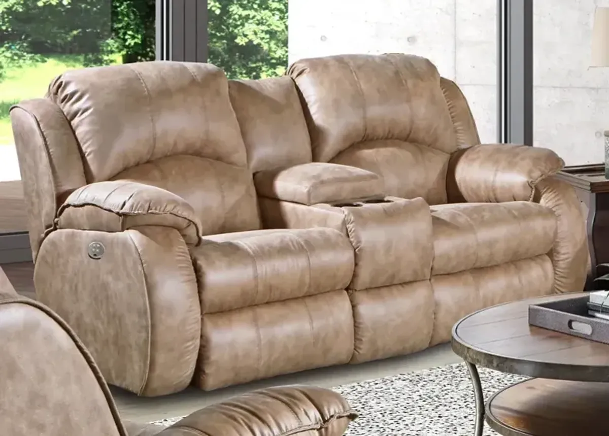 Power Reclining Loveseat With Power Headrest