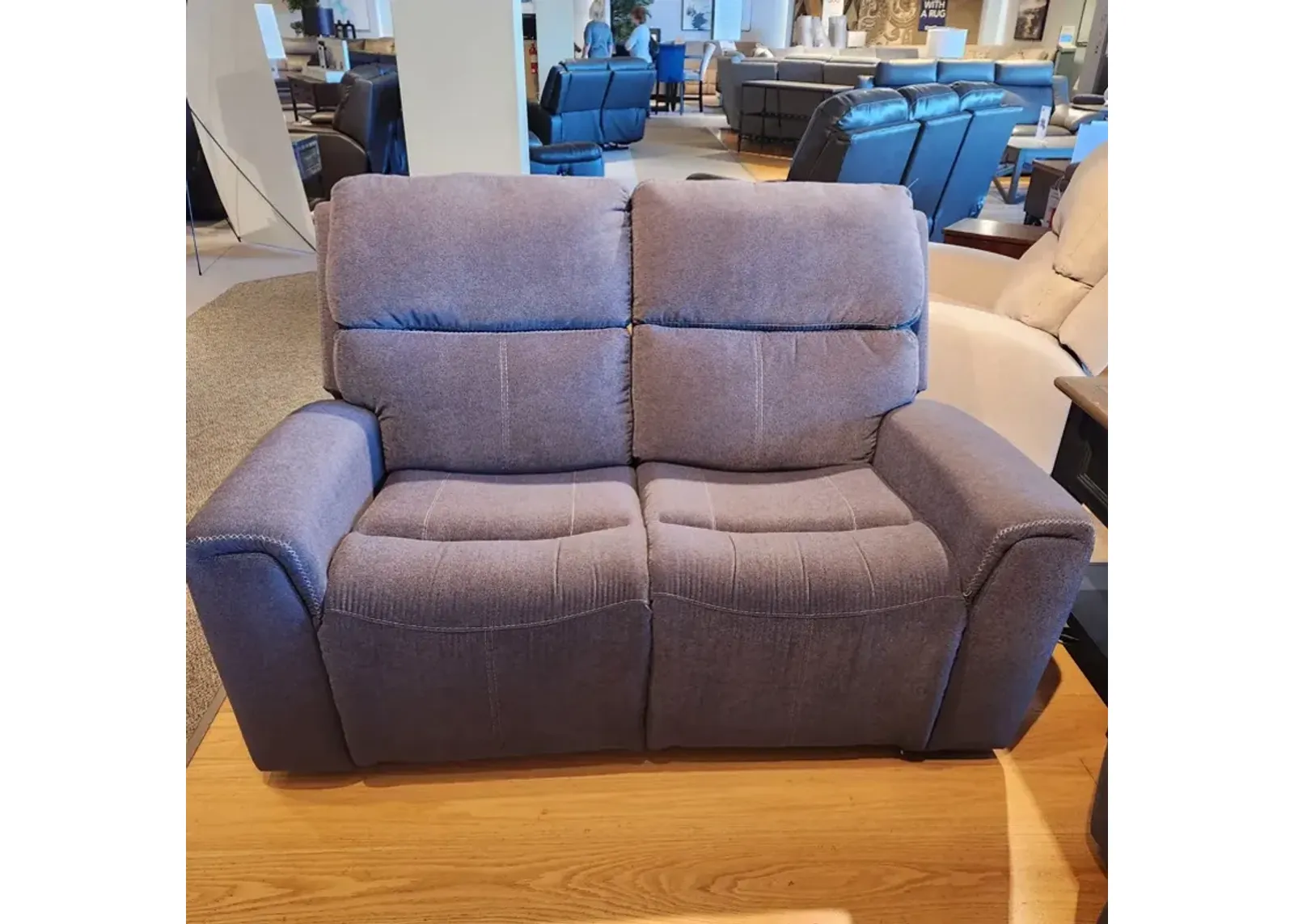 Power Reclining Loveseat With Power Headrest