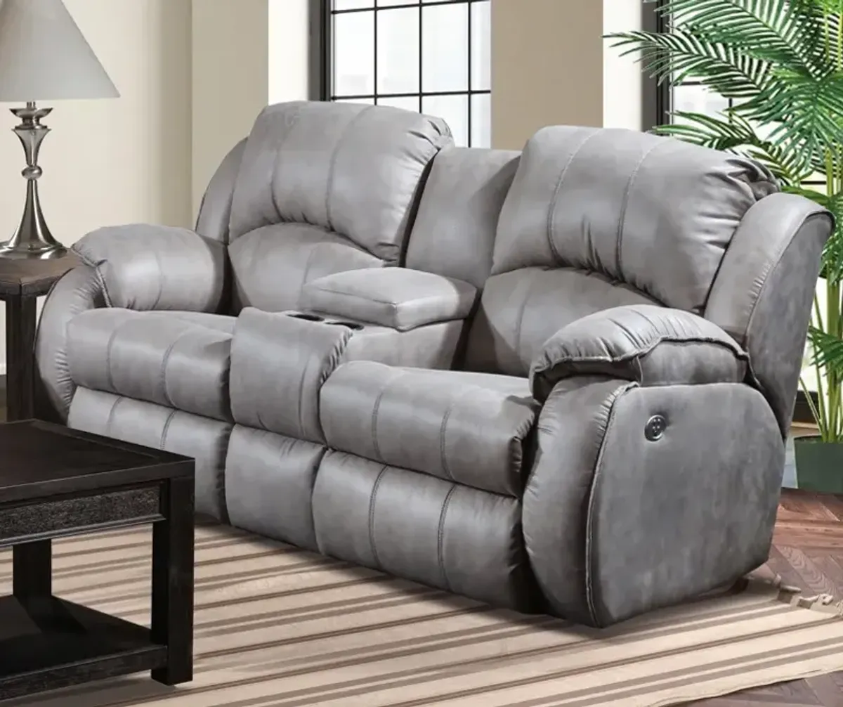 Power Reclining Loveseat With Power Headrest